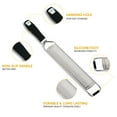 thumbnail image 4 of Kafoor Stainless Steel Zester for Cheese, Lemon, Citrus and much more!, 4 of 8