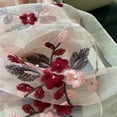 thumbnail image 4 of Bufanda de seda para mujer, chales y abrigos ligeros para bodas, bufanda bordada de Pashmina a la moda, 4 of 6