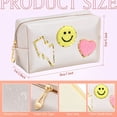 thumbnail image 3 of Parche con letras de chenilla Preppy Chunful Preppy para bolsa de maquillaje, 9 unidades, 3 of 6