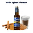 thumbnail image 3 of Torani Sugar Free Brown Sugar Cinnamon Syrup, Zero Calorie, Authentic Coffeehouse Syrup, 12.7 oz, 3 of 8
