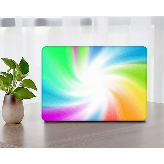 KSK KAISHEK Hard Case Cover Only for MacBook Pro 14 inchs with Touch ID Type C + Black Keyboard Cover Model: A2779 M2 & A2442 M1 (Colorful A 149)