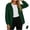 A Green, variant on Winter Coat for Women Ndbuld Women's Zipper Hooded Long Sleeved Solid Color Waterproof Raincoat Jacket Overcoat Gray L