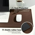 thumbnail image 4 of Large Gaming Mouse Pad with Durable Stitched Edges Rubber Base Big Computer Keyboard Mouse Mat Desk Pad for Home Office Gaming Work cm xcm x.cm, 4 of 7