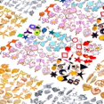 thumbnail image 1 of Charms para pulseras Mckanti 150 piezas, plata, dorado y esmalte, 1 of 7