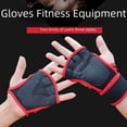 thumbnail image 3 of Guantes deportivos de fitness para mujer, antideslizantes, con protección de medio dedo, para entrenamiento, yoga, ejercicio, barra horizontal de hierro anticapullo, 3 of 6