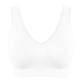 thumbnail image 3 of Bralette Hanes Intimates para Mujer Liso Blanco Talla M, 3 of 4
