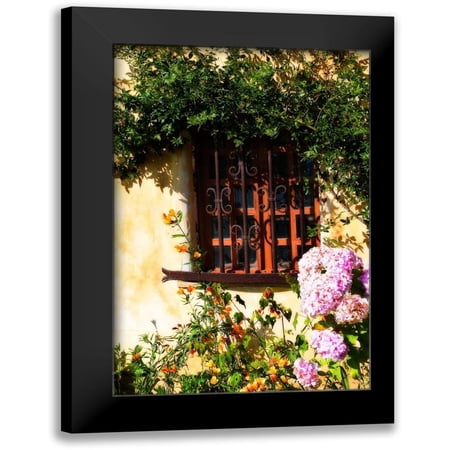 Hausenflock, Alan 11x14 Black Modern Framed Museum Art Print Titled - Mission Window