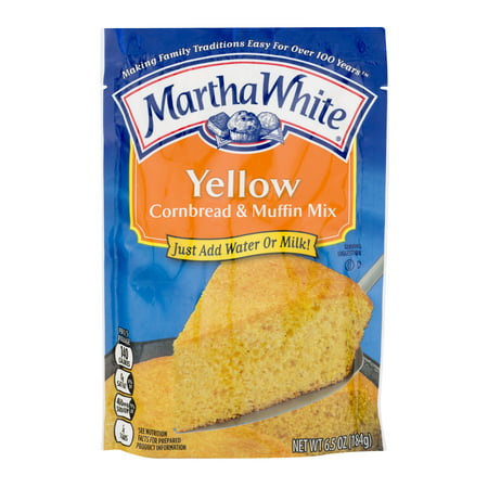 Martha White Yellow Cornbread & Muffin Mix, 6.5 OZ ...