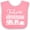 Pink and White, variant on Inktastic Future Librarian Childs Library Boys or Girls Baby Bib
