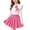 Z17 Hot Pink, variant on Mifsaly 2 Piece Skirt Sets for Girls Long Sleeve Ribbed Ruffle Tops with Bowknot and Pleated Skirts Toddler Kids Cute Casual School Fall Winter Outfits