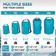 thumbnail image 3 of MARCHWAY Mochila flotante impermeable con bolsa seca de 5 L/10 L/20 L/30 L/40 L con tapa enrollable que mantiene el equipo seco para kayak, rafting, canotaje, natación, camping, senderismo, playa, pes, 3 of 8