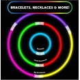 thumbnail image 4 of Christmas Party Light-up Decoration,Glow Stick Party For Halloween Theme Party Glow In The Dark Sticks (Pack Of 200) 5ml, 4 of 7