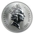 thumbnail image 2 of 1995 Australia 1 oz Silver Kangaroo (Light Abrasions), 2 of 2
