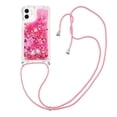 thumbnail image 3 of Funda FOXDOCK para iPhone 12 con Cuerda Ajustable, Brillo Líquido, Protección Antigolpes y Lente – Ideal para Regalo, 3 of 6