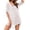 White-new Fabric, variant on Ekouaer Bathing Suit Cover Up Swimsuit Coverup for Women Button Down Bikini Beachwear
