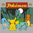 thumbnail image 2 of Boy's Pokemon Starters Portrait  Graphic T-Shirt, 2 of 5