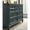 thumbnail image 6 of Roundhill Furniture Clelane Wood Bedroom Set Panel Queen Bed, Dresser, Mirror, and Nightstand, 6 of 13