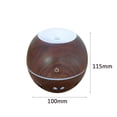 thumbnail image 2 of xjwjuw Aroma Diffuser Humidifier, 130ML Large Mist Aroma Diffuser with 7-Color LED Light, Auto Shut-Off & Quiet Operation, Microporous Filter for Clean Mist, for Bedroom, Home, Office Relaxation, 2 of 2