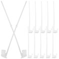 thumbnail image 1 of HEALEEP 12Pcs Car Flagpole Stand Plastic Simple Design for Families Use, 1 of 7