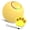 Yellow, variant on LAZIOEGR Single Version Automatic Cat Toy Ball, LED Flashing Active Rolling Ball, Type-C Rechargeable Pet Toy for Indoor Cats, Green