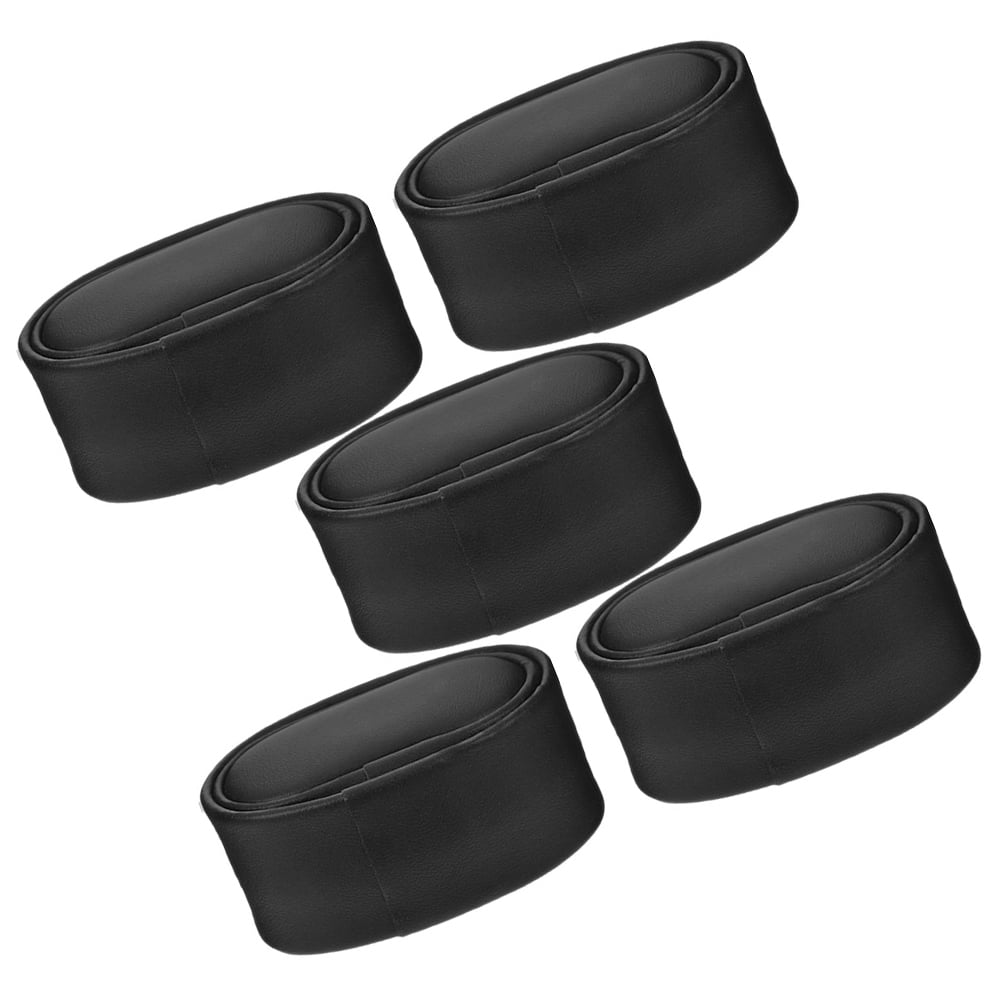 Nicehomfit Watch Winder Cushion Pad, Black PU, Protects and Extends Watch Lifespan, 5Pcs
