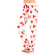 thumbnail image 4 of Ashford & Brooks Women's Short Sleeve Cotton Top Fleece Pants Pajama Set, 4 of 5