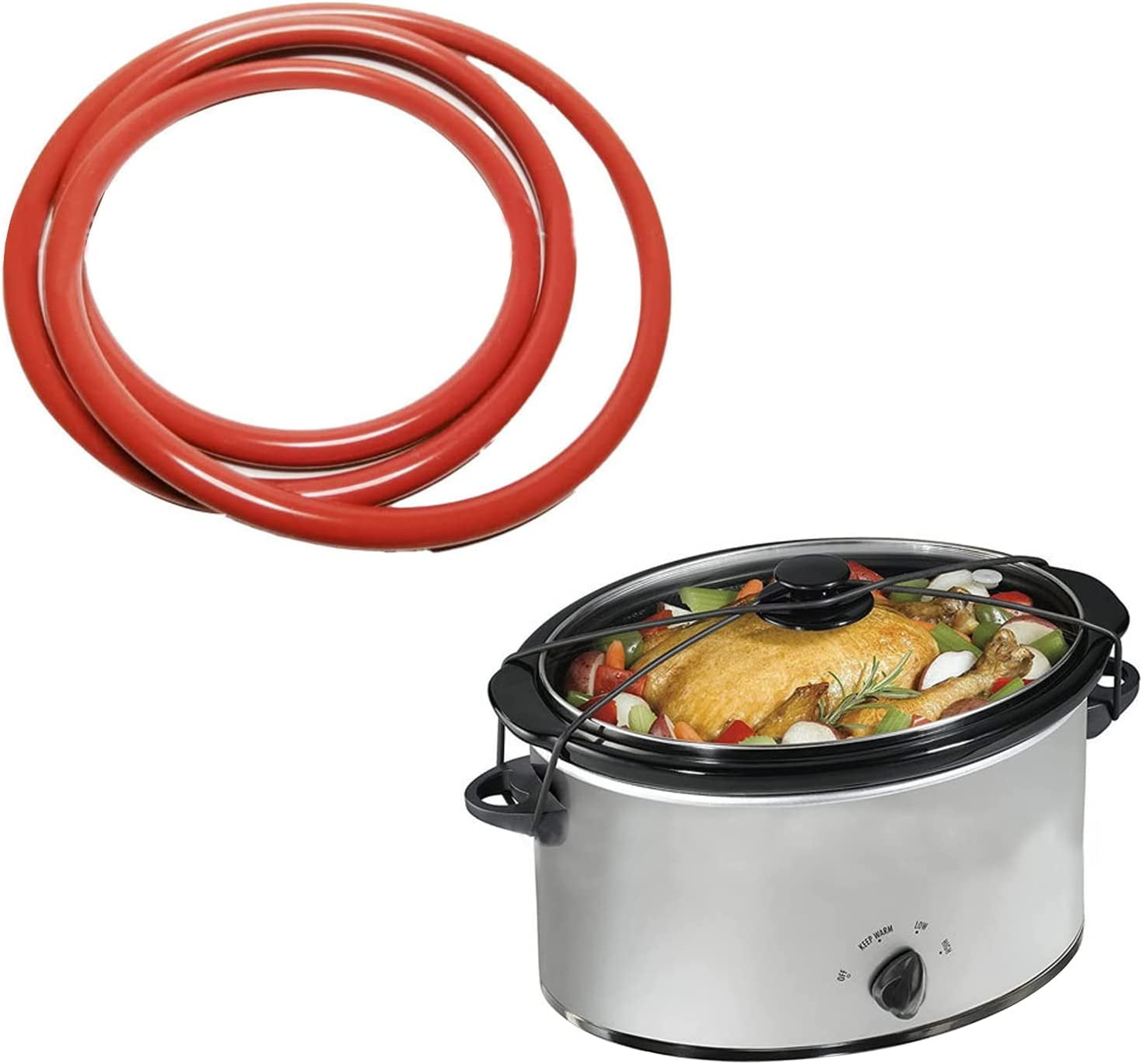 Lid Latch Strap Rubber Band,Lid Securing Strap for Pots, Lid Latch the