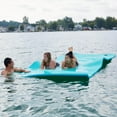 thumbnail image 2 of Big Joe Jumbo Non-Inflatable Pool Float for Adults, Blue Foam Waterpad, 15'x6, 2 of 5