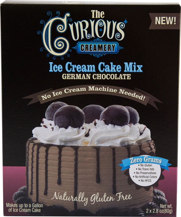 The Curious Creamery Ice Cream Cake Mix (German Chocolate)