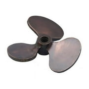 Handcrafted Model Ships PH-1229A-AC 4 in. Antique Copper RMS Titanic Propeller Paperweight