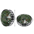 thumbnail image 2 of LCXmlly Artificial Wreath Storage Bag Plaid Pattern Christmas Wreath Storage Container with Clear Window for Home Holiday Organization, 2 of 8