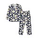 thumbnail image 1 of Fotbe Daisy Floral Pijama de Hombre con Estampado de Manga Larga, Conjunto de 2 Piezas, Ropa de Dormir Suave y Cómoda con Bolsillos-X-Large, 1 of 7