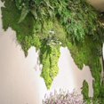 thumbnail image 3 of Lawn Decoration Foldable Fake Moss Design Artificial Grass，1x1m Simulation Artificial Moss Grass Turf Mat Home Lawn Garden Landscape Decor Coffee Dot#, 3 of 8