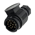 thumbnail image 3 of koolsoo Round 13 Way Plug Connector for Trailer RV Plastic Housing Copper Contact, 3 of 6