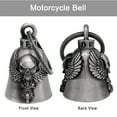 thumbnail image 5 of Motorcycle Bell for Bikers Women Men W/ Hanger, Biker Bell for Riders, Good Luck Riding Bell Spirit Bell Moto Accessories, 5 of 5