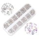 thumbnail image 5 of 1800 piezas Nail Arts Rhinestone Kit Cristal AB Decoración Gemas 6 tamaños (1.6-4 mm) Vidrio iridisc Abanopi Transparente, 5 of 5