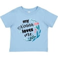 thumbnail image 3 of Inktastic My Nonna Loves Me for Girls Granddaughter Girls Toddler T-Shirt, 3 of 5