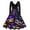 Dark Purple, variant on Carnival Print Simple Elegant Temperament Atmospheric Dress for Women Long SleeveEvening Party Dress Gold S