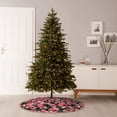thumbnail image 6 of KLL Christmas Tree Skirt,Party Decorations Farmhouse for Christmas Decorations Holiday Party 36" -Trendy Floral, 6 of 6