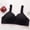 Black, variant on TEVEQ Women's Push Up Bra Full Coverage Breathable No Underwire Bralettes Bra Lift Up Everyday Seamless Bra Retraction Bra for Mothers Without Underpants Support Anti Sagging Bra Beige L