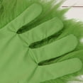 thumbnail image 4 of 1 par de guantes de Grinch de Navidad, divertidos Cosplay, monstruo de pelo verde, accesorios para disfraces Tmvgtek libre de BPA, 4 of 9