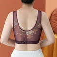 thumbnail image 4 of YUNCITY Wireless Bras Women Middle Elderly Seamless Sports Bra Without Wires Vest Sleep Bra Comfy Bra Purple, 4 of 4