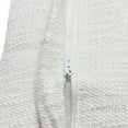 thumbnail image 7 of Creative Co-Op Cotton Tufted Chenille Pillow with Scallop Pattern, White, 7 of 7