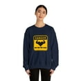thumbnail image 3 of Danger Not for the Weak Unisex Heavy Blend Crewneck Sweatshirt, 3 of 4