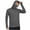 Sun Shirt - A01 Dark Gray, variant on Mens Sun Protection Hoodie UPF 50+ UV Fishing Shirt Long Sleeve Pullover with Face Mask Balaclava Style Lightweight Quick Dry Performance Hiking Jersey