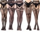 thumbnail image 1 of Paquete de 5 medias de red, medias de cintura alta, pantimedias hasta el muslo, medias de red negras, medias de red, pantimedias Zhivalor  BST3007576-3, 1 of 6