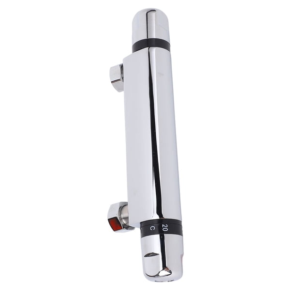 Grifo ducha termostatico, Mezclador de ducha termostós cromado moderno grifo ducha monomando ducha para baño acesorio de baño para el hogar