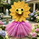 thumbnail image 4 of Festival Party Porch Sunflower Set 17/23 Inch White Festival Decoration, 4 of 6