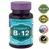 B COMPLEX PLUS VITAMIN B-12 PROTEASE NIACINAMIDE HEALTHY SUPPLEMENT 180 TABLETS