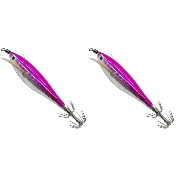 Cebo Pesca Luminoso Pulpo Sepia Anzuelo Calamar () Rosa